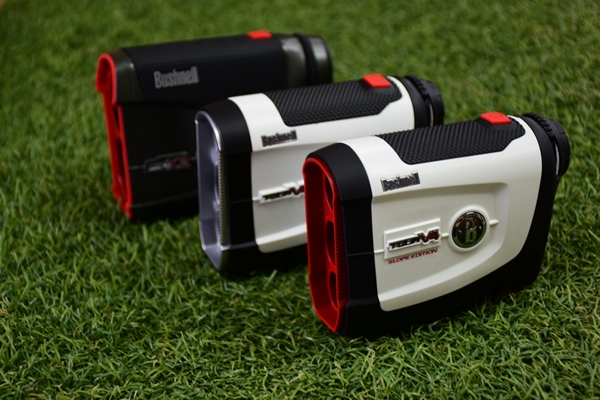 Test Equipment : Bushnell Tour V4, Tour V4 Shift และ Pro X2