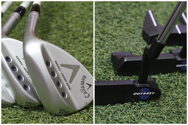 Test Equipment : Callaway Mack Daddy Forged & Odyssey Stroke Lab