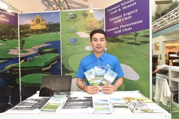 กัซซัน บุกตลาดสิงคโปร์ ร่วมงาน SPH Golf Travel Fair 2018