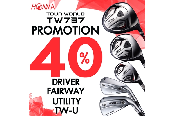 Honma Tour World TW737 ลด 40%