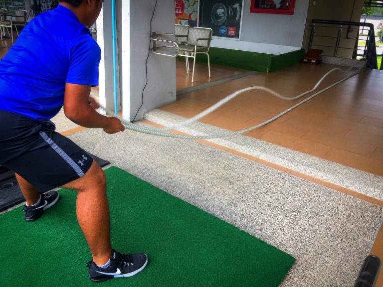 Golf Fitness : BATTLE ROPE สำหรับนักกอล์ฟ