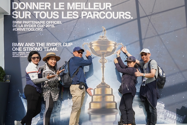 สุดยอดประสบการณ์สุดเอ็กซ์คลูซีฟ ชมศึก Ryder Cup 2018 แบบวีไอพีติดขอบสนาม เฉพาะสมาชิก The Ultimate JOY Experience