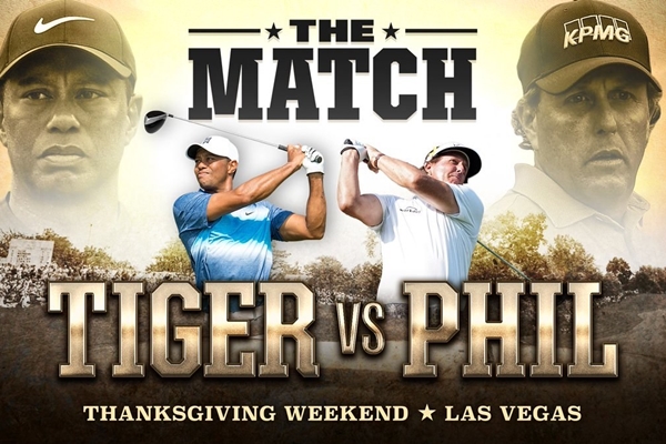 โหมโรงไฟต์หยุดโลก “The Match: Tiger vs Phil”