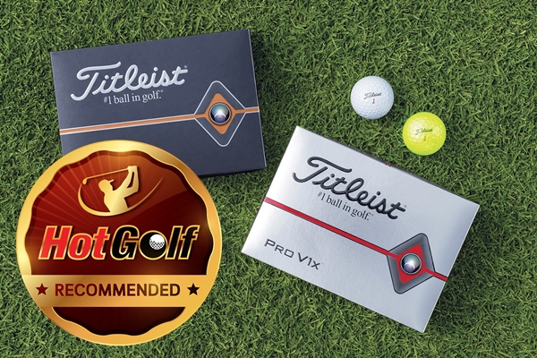 Recommended by HotGolf : 2019 Titleist Pro V1 & Pro V1x