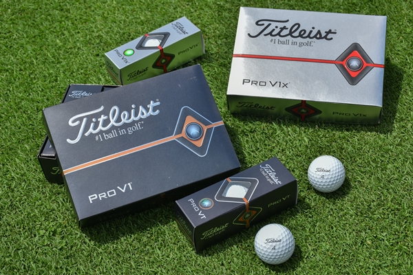 ทดสอบอุปกรณ์กอล์ฟ : ลูกกอล์ฟ 2019 Titleist Pro V1 & Pro V1x