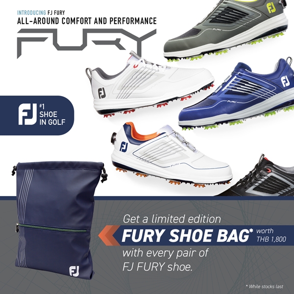 ซื้อรองเท้า FJ FURY รับฟรีถุงผ้ารุ่นลิมิเต็ด