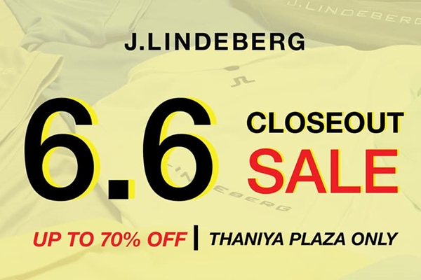 J.Lindeberg 6.6 Closeout Sale