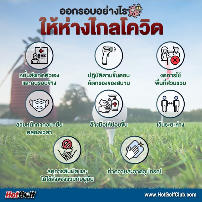 ออกรอบอย่างไร ให้ห่างไกลโควิด-19