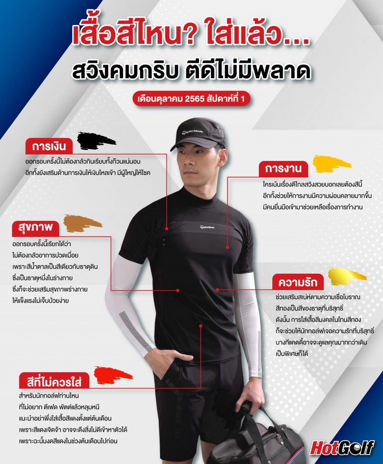 เสื้อสีไหน? ใส่แล้ว… สวิงคมกริบตีดีไม่มีพลาด