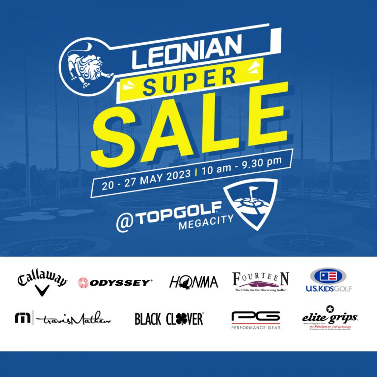 “Leonian Super Sale” รวมแบรนด์กอล์ฟดังลดจัดเต็ม ที่ Topgolf