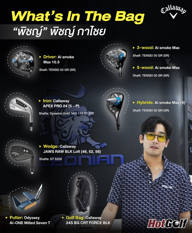 What’s In The Bag “พิชญ์” พิชญ์ กาไชย